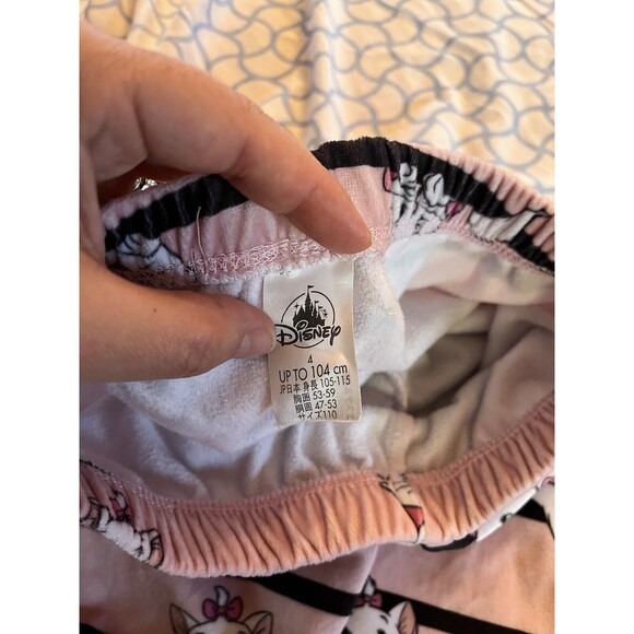 Disney The Aristocats Marie PJ Pajamas Pants for Girls The Aristocats Size 4 - Picture 3 of 3